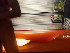 Guy in Solarium