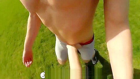 HD MenPOV - Sporty hunk get fucked by his workout partner