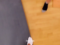 Hairy Blonde Bottom Riding Cock In Pov