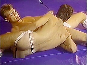 Hairy Wrestlers Fucking On The Floor - HIS Video