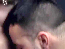 Hairy gay anal sex and cumshot