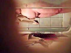 Hairy wife in bedroom