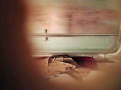 Hairy wife in bedroom