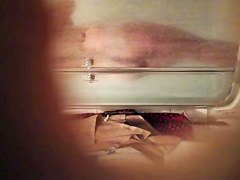 Hairy wife in bedroom