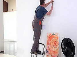 Handyman Fucks Her Hard