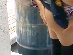 Haruka itoh asian babe has sex in public part1