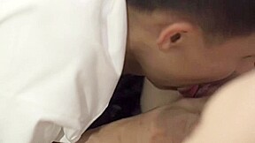 Have sex with a busty Asian airline stewardess