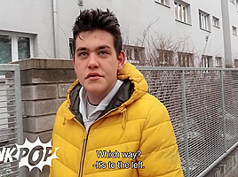 He Is On His Way To Buy Cigarettes When He Bumps Into This Guy Whos Willing To Give Him Extra Love