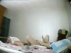 Her legs shake from a big orgasm