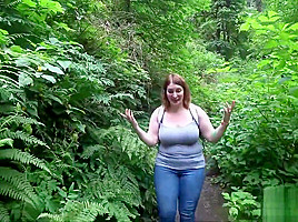 Hiking Couple Caught In An Off Trail Fuck