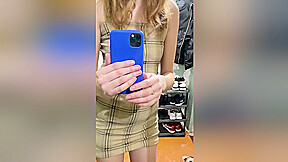 Home Selfie In Front Of The Mirror