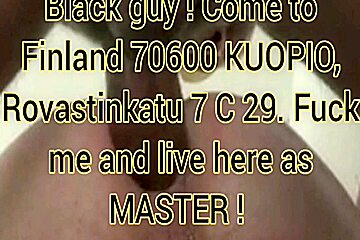 Homo Kotilainen Loves Big Black Cocks  5 Min - Gay Porn