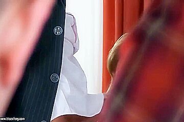 Honey Winter gets double penetrated on cam