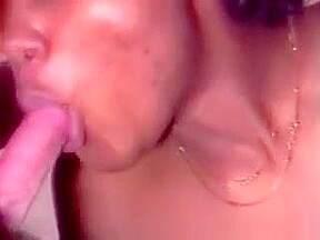Horny Beautiful European Sista Blows 2 White Dicks