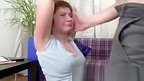 Horny Bitch Gags On Dick And Gets Pussy Torn To Pieces