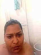 Horny Desi Bhabhi Bathing And Masturbating
