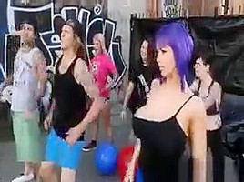 Horny Emo Babe With Big Tits Fucked