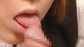 Horny Japanese slut Asami Hoshikawa in Exotic Doggy Style JAV clip