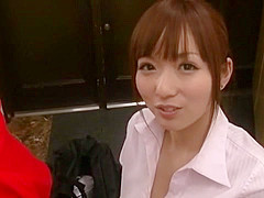 Horny Japanese slut in Amazing Blowjob, Deepthroat JAV clip