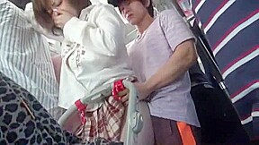 Horny Japanese whore Misaki Tsukishima, Kotone Amamiya in Best Public, Blowjob JAV clip