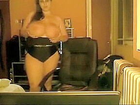 Horny Masturbation, BBW sex video