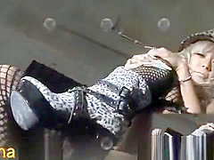 Horny dudes are having raucous fun banging Japanese babe