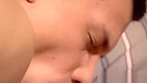Horny twink makes a full use of his partners tight asshole
