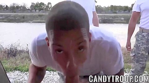 Hot Army Hunks Fucking Outdoor On A Army Truck With Passion
