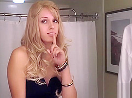 Hot Blonde teen 18+ Brittney Fucked and Facialed