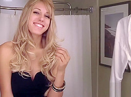 Hot Blonde teen 18+ Brittney Fucked and Facialed