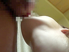 Hot Brunette Big Boobs Toying