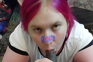 Hot Catgirl Big Tgirl Gets Cumshot From Blackcock Trans