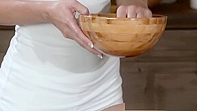 Hot Filipino lesbian stunner enjoys an intense orgasm