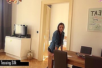 Hot Girl Needs A Cock & Sex With A Delivery Boy