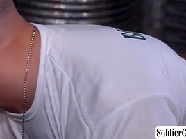 Hot Twinks Gets Caught By Their Sgt Getting Naughty - Antu Burghos And Vincent Landi