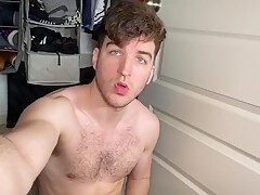 Hot White College Guys Jerks Bwc In Closet