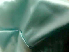 Hot asian slut strips and fucks dildo