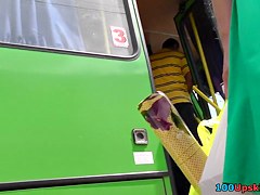 Hot colorful outdoor upskirt movie