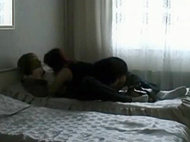 Hot curvy milf hooking up with younger boy