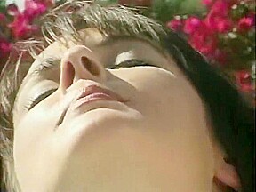 Hot lesbians have dildo fun by the pool