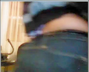 Hot mature Latina displays her delicious ass online