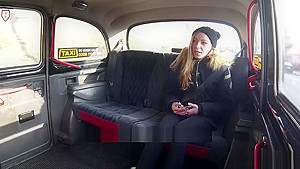 Hot teen 18+ Angel Emily sucks and fucks taxi drivers cock