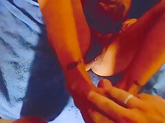 Hot teen 18+ Footjob