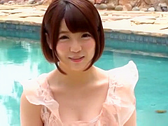 Hot teen 18+ Sakura Kizuna gets a hardcore threesome fuck