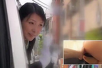 Hottest Japanese slut Yua Sasaki in Horny Doggy Style, Outdoor JAV clip