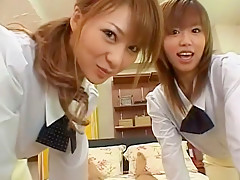 Hottest Japanese slut in Crazy Threesomes JAV clip