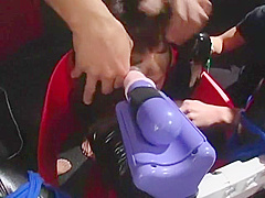 Hottest Japanese whore Yuna Hoshi in Exotic Latex, Handjobs JAV video