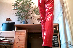 Hottest homemade shemale movie with Solo, Latex scenes