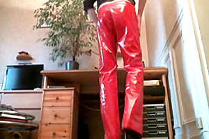 Hottest homemade shemale movie with Solo, Latex scenes