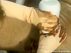 How About A Handjob For Dessert?